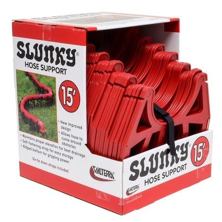 Valterra SLUNKY HOSE SUPPORT, 15FT RED, BOXED S1500R